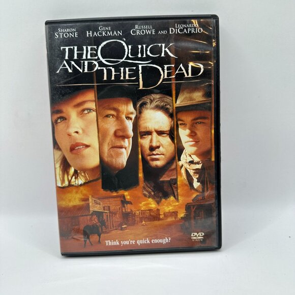 The Quick And The Dead 1995 DVD Sharon Stone Gene Hackman Russell Crowe - Picture 2 of 4